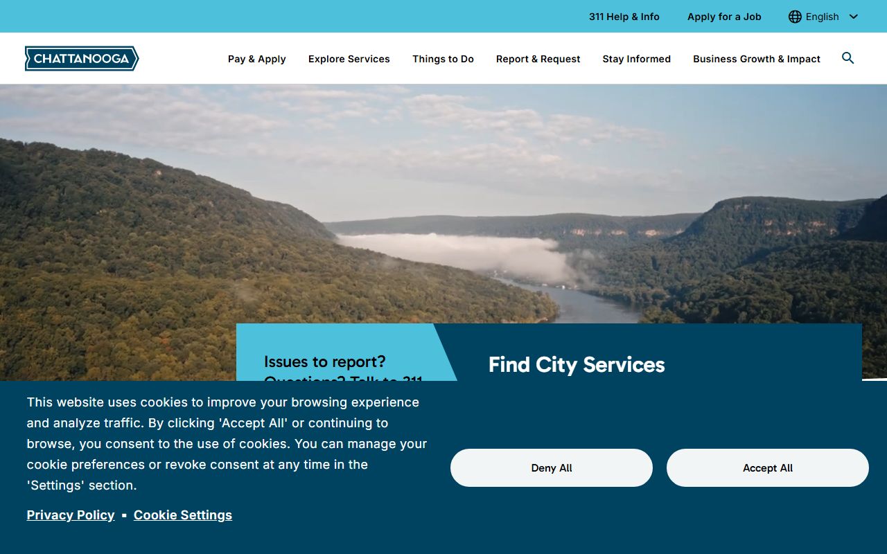 Chattanooga public records city government portal