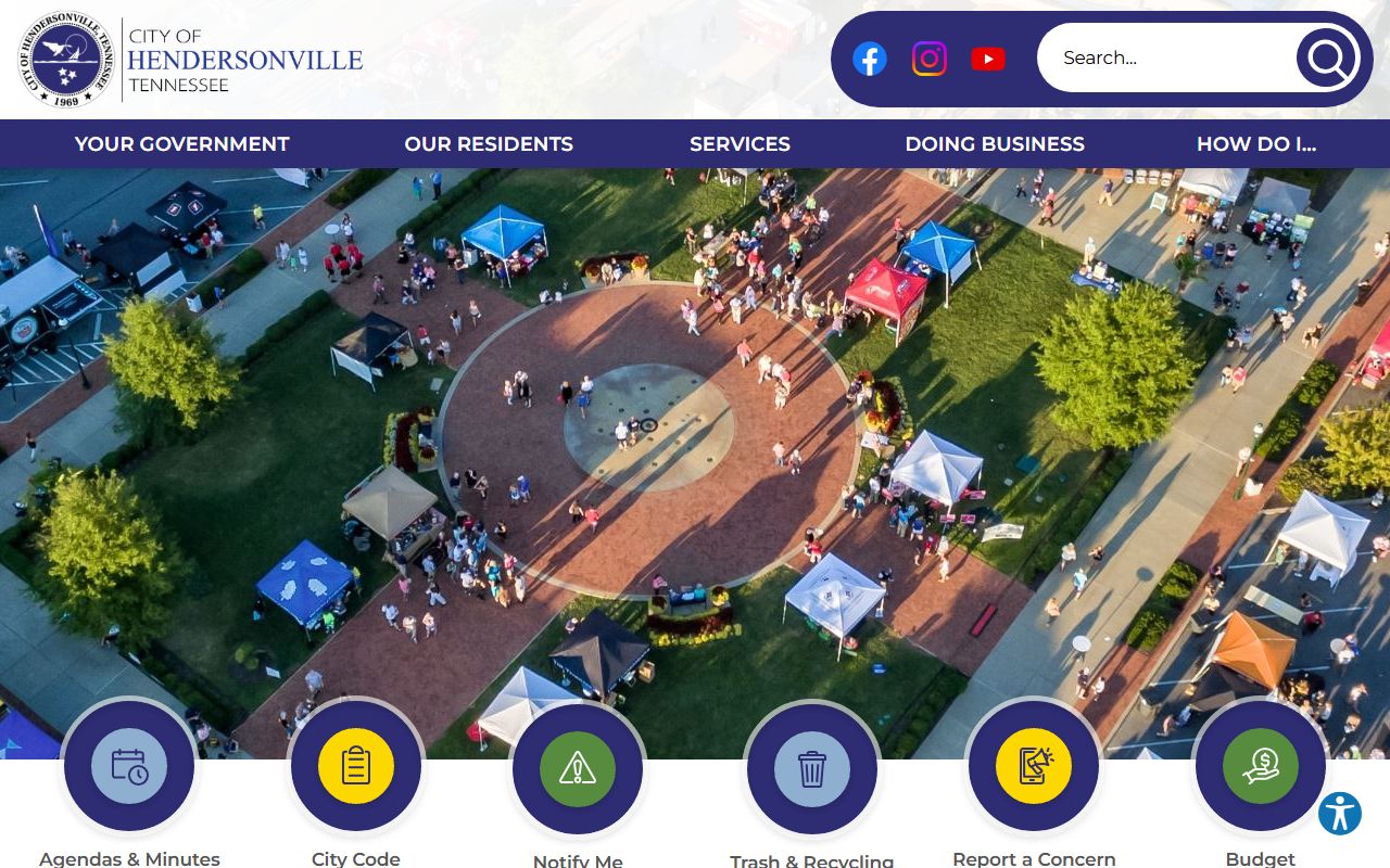 Hendersonville public records city portal