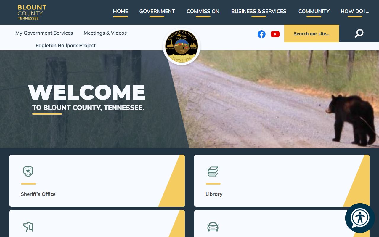 Blount County public records county government portal