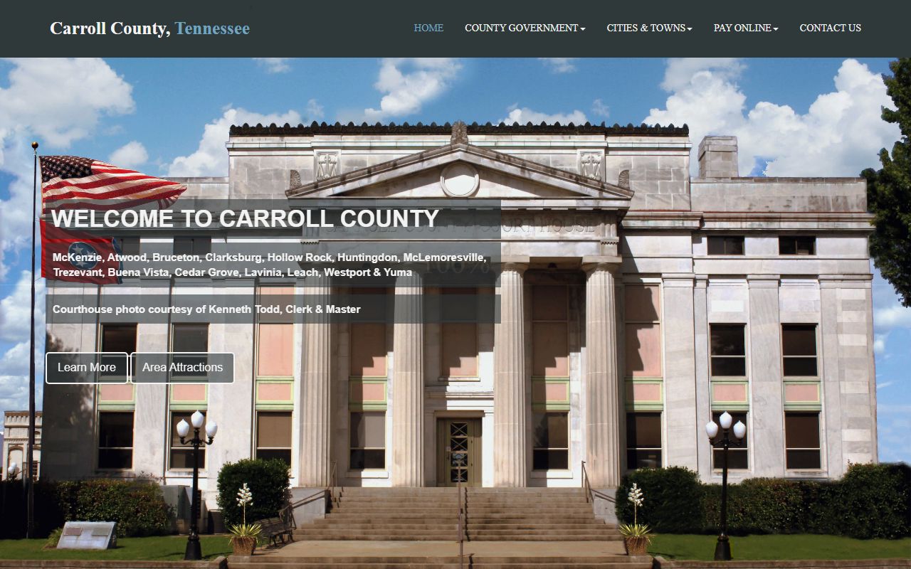 Carroll County public records county government portal