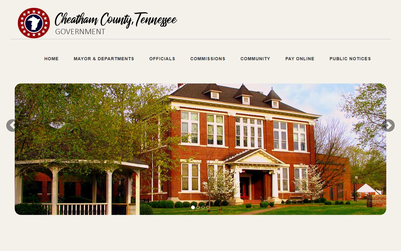 Cheatham County public records county government portal