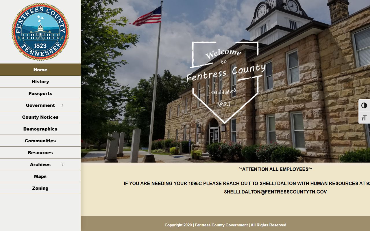 Fentress County public records county government portal