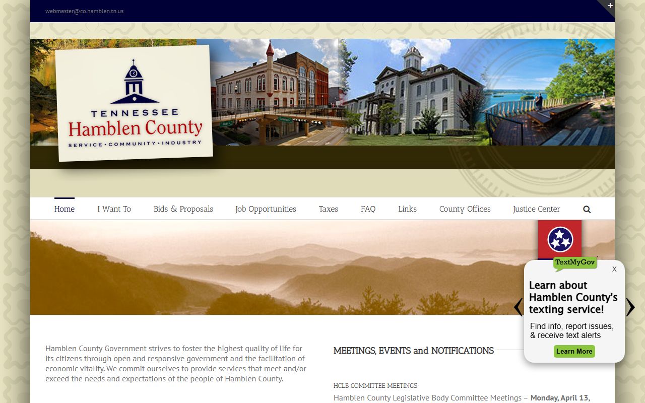 Hamblen County public records county government portal