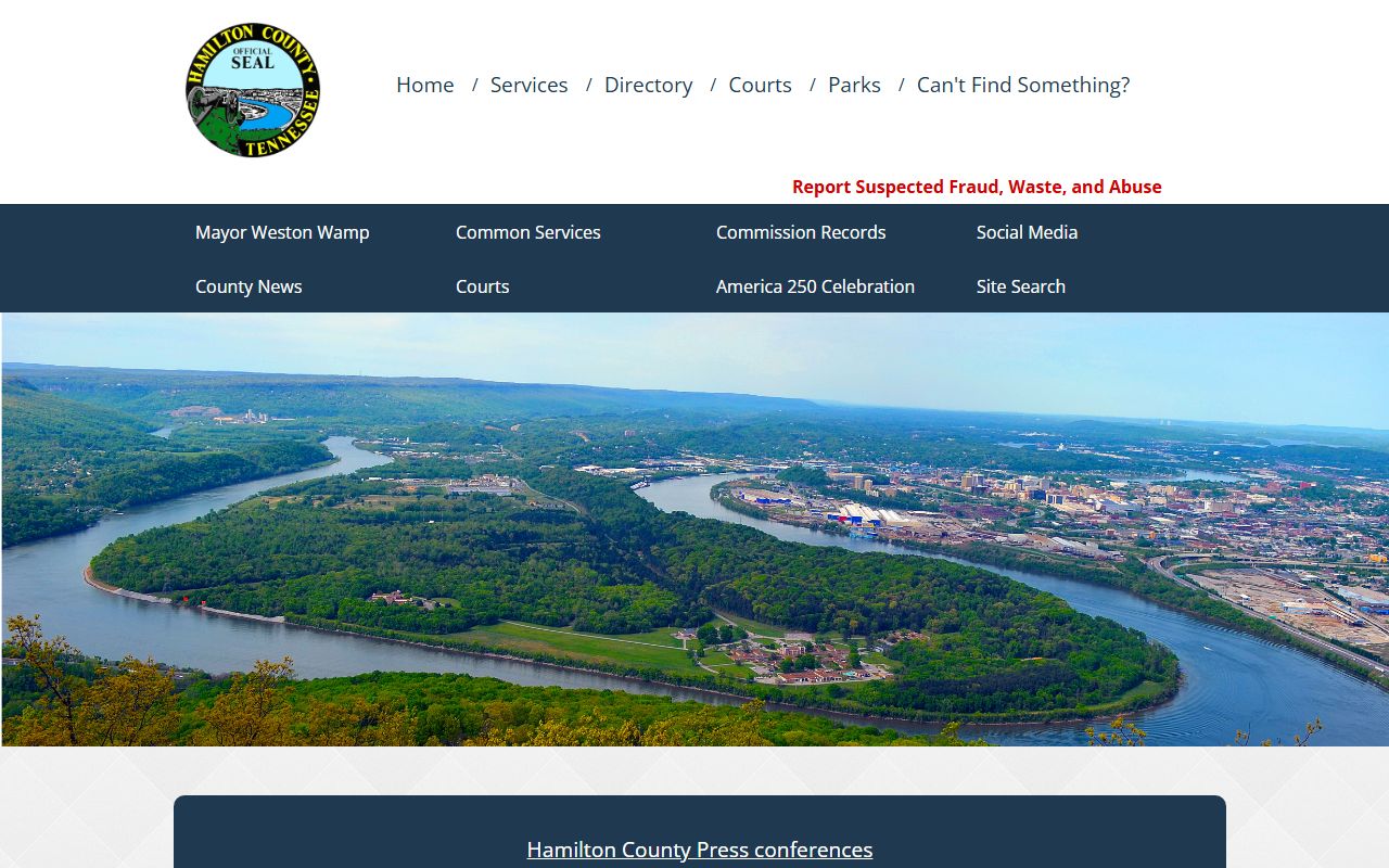 Hamilton County public records county government portal
