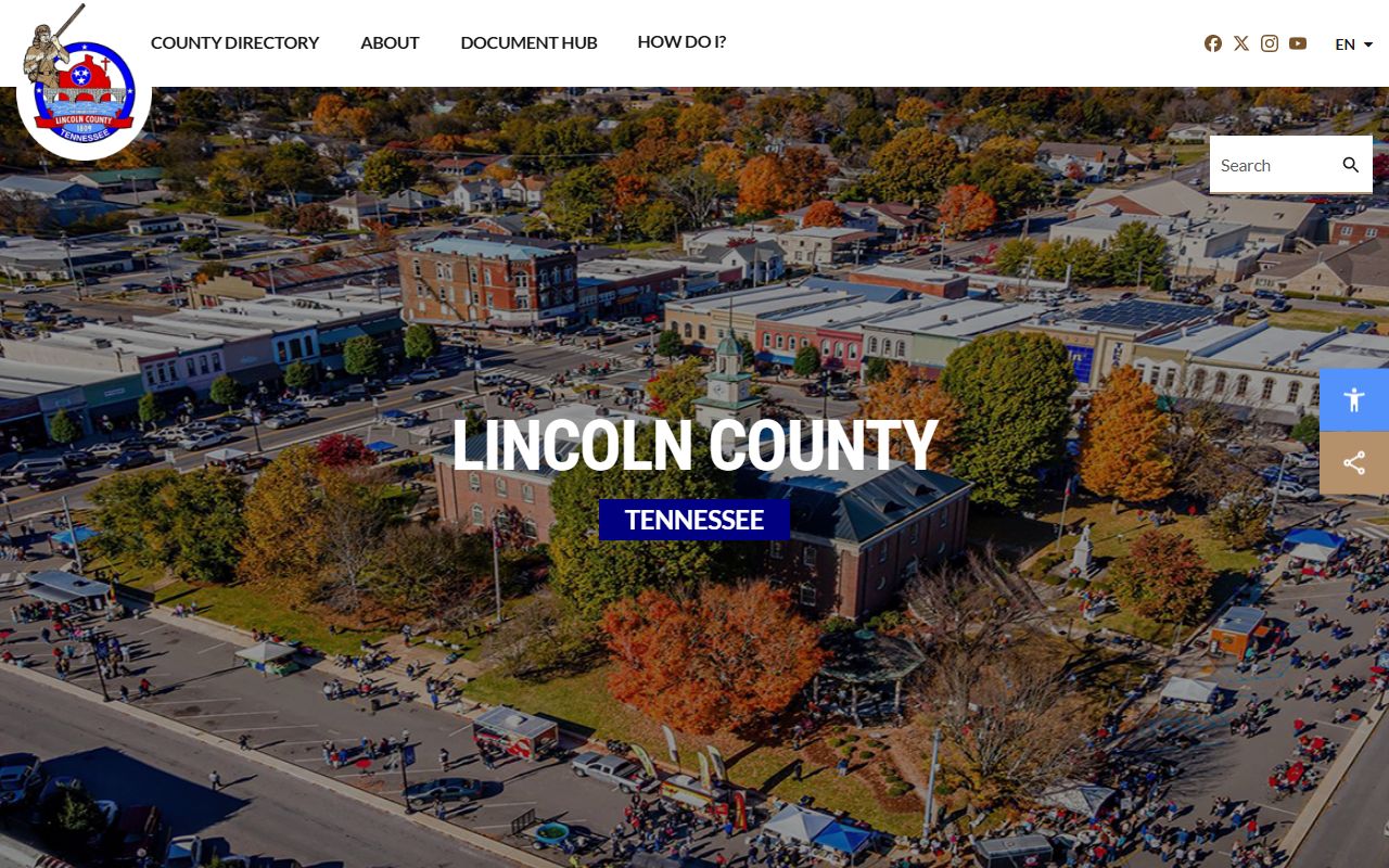Lincoln County public records county government portal