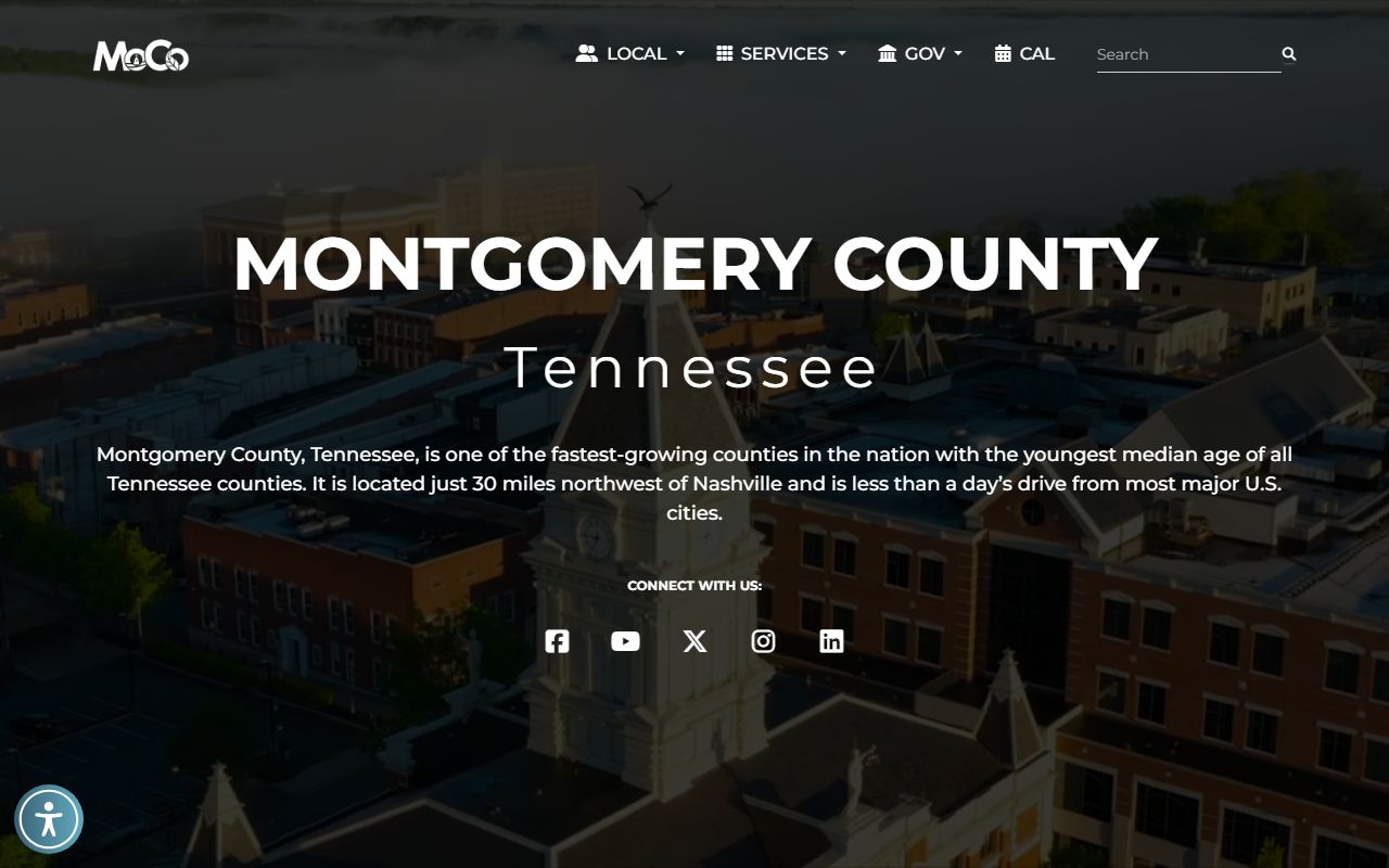 Montgomery County public records county government portal