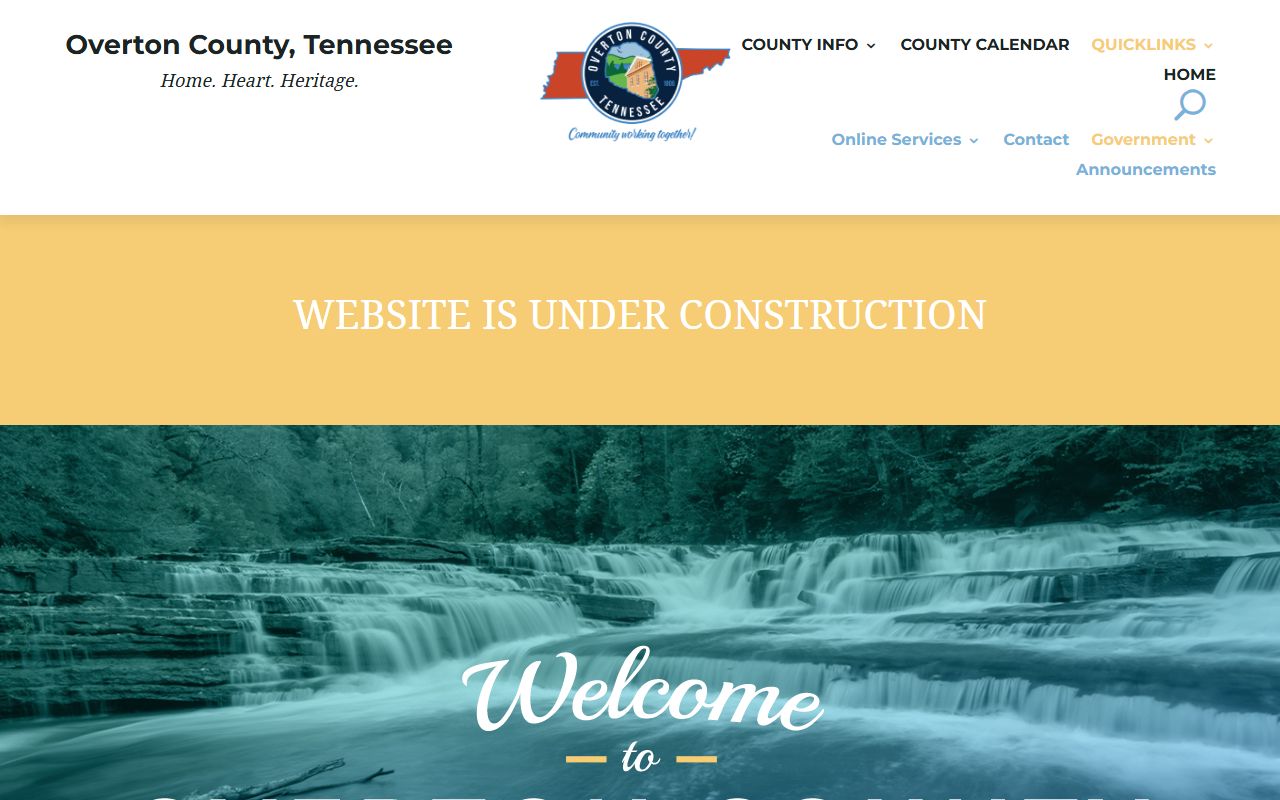 Overton County public records county government portal
