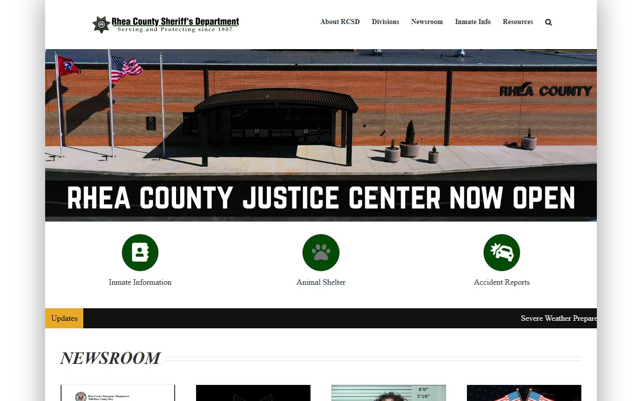 Rhea County public records county government portal
