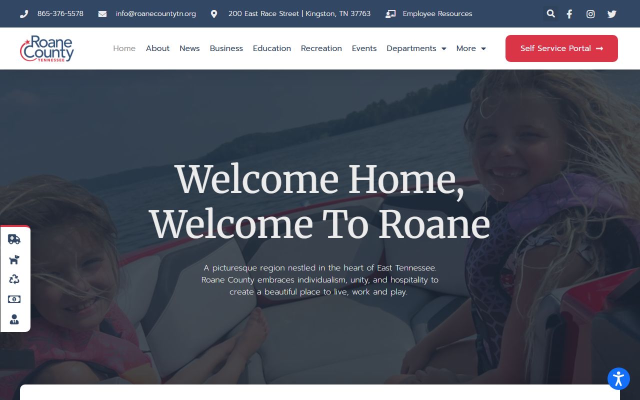 Roane County public records county government portal