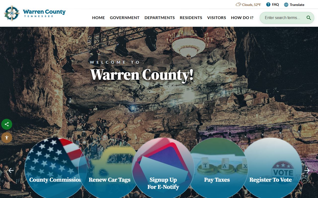 Warren County public records county government portal