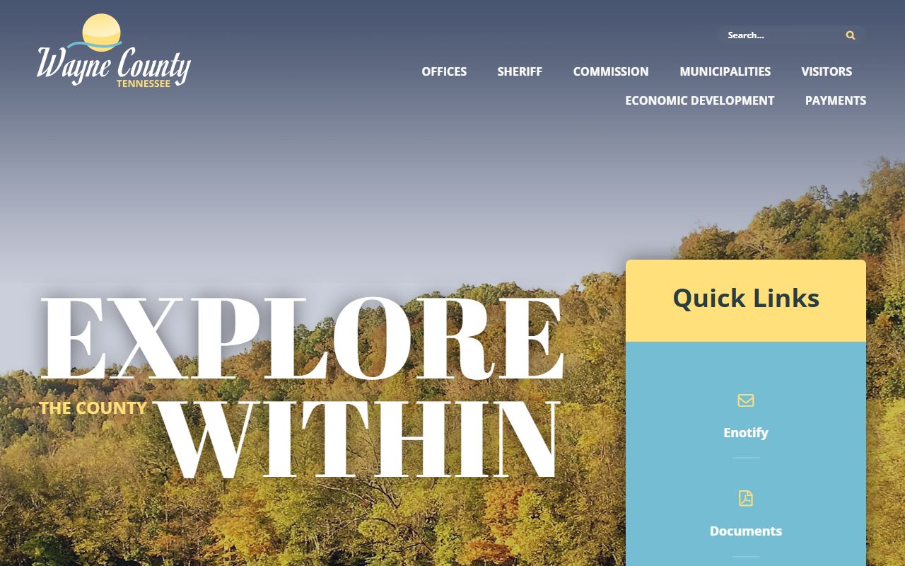 Wayne County public records county government portal