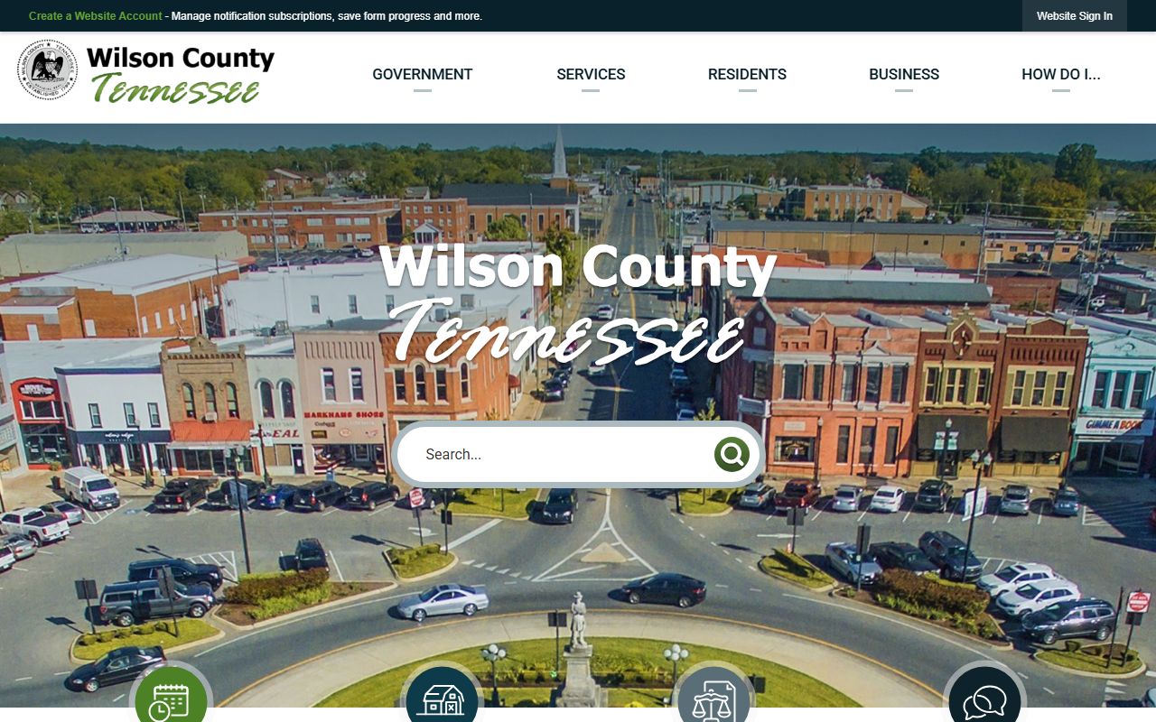 Wilson County public records county government portal